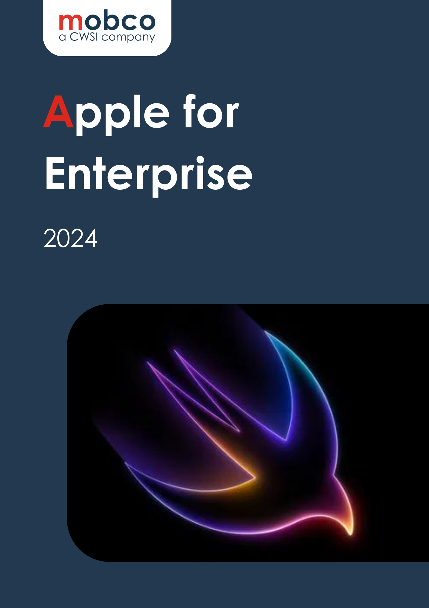 mobco's Apple for Enterprise 2024 white paper containing all software business novelties announced during Apple's WWDC 2024