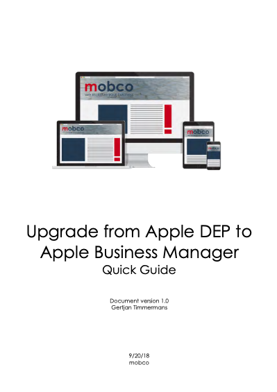 Apple Business Manager Upgrade Guide – Mobco