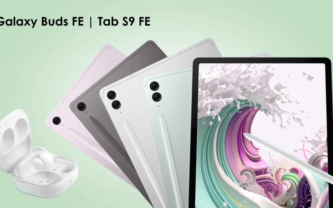 Galaxy Tab S9 FE & Buds FE: Packed with all of your favourite features