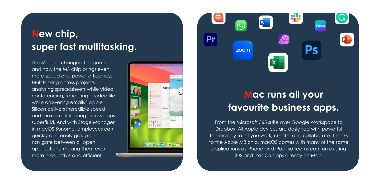 Mac Does That: Multitasking + Business Apps